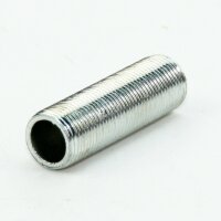 M13x1 Lampen-Gewinderohr Metall verzinkt – 40 mm...