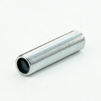 M13x1 Lampen-Gewinderohr Metall verzinkt – 50 mm...