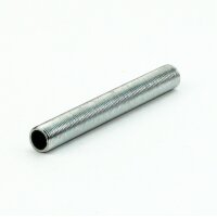 M13x1 Lampen-Gewinderohr Metall verzinkt – 100 mm...