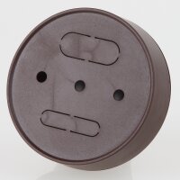 Lampen Baldachin – Kunststoff braun, Ø 70...