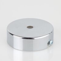 Lampen Metall Baldachin 80x25mm verchromt für 1...
