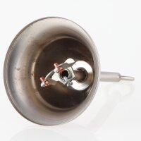 Lampen Baldachin – Metall nickel matt, Tulpenform...