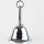 Lampen Baldachin – Metall verchromt, Tulpenform Ø 90 mm × H 61 mm, mit Leuchtenaufhängung für 10er Pendelrohr