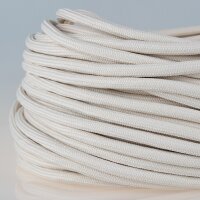Textilkabel Stoffkabel elfenbein 3-adrig 3x0,75...