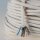 Textilkabel Stoffkabel elfenbein 3-adrig 3x0,75 Zug-Pendelleitung S03RT-F 3G0,75