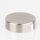 Lampen Abzweig-Baldachin 72 × 22 mm Metall in Edelstahloptik (Nickel matt) mit Zierkappe