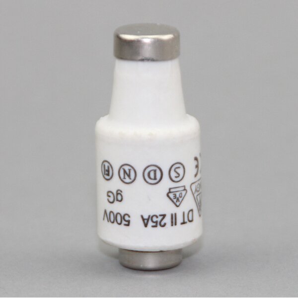Diazed Sicherungseinsatz DII 25A 500V – Schmelzeinsatz gL – 10 Stück