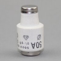 Diazed Sicherungseinsatz DIII 50A 500V –...