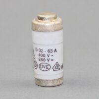 Neozed Schmelzeinsatz D02 63A kupfer – 10 Stück