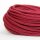 Textilkabel Stoffkabel bordeaux 3-adrig 3x0,75 Zug-Pendelleitung S03RT-F 3G0,75