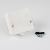 Einbau-Truhentaster weiß – 1-polig, 230V/2A,...