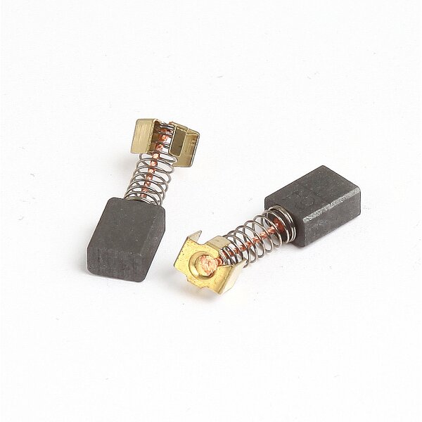 Kohlebürsten für Bohrmaschine – 5×8×11,5 mm, mit Feder & Kabel CB64 (1Paar)