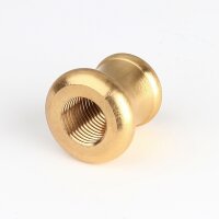 Ziermuffe 18x18 mm Messing – Lampen- und...