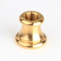 Ziermuffe 22x20 mm Messing – Lampen- und...