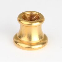 Reduzier-Ziermuffe 25x21 mm Messing – Lampen- und...