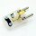 Schutzkontakt-Stecker transparent – 250V/16A – mit Schraubkontakten und Zugentlastung