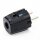 Schutzkontakt-Stecker schwarz – 250V/16A Bakelit-Optik – mit Schraubkontakten und Zugentlastung, Kaiser
