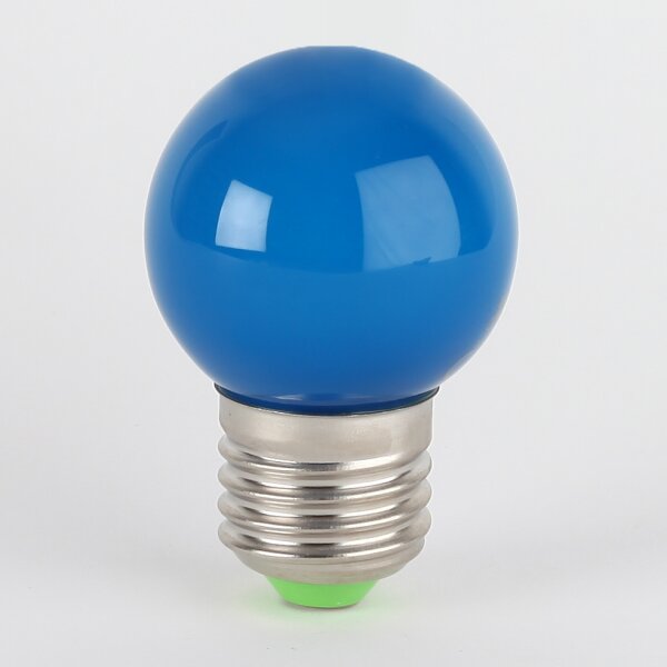 LED-Tropfenlampe E27, 1W, blau, 240V – Energiesparendes LED-Leuchtmittel
