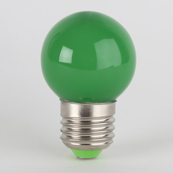 LED-Tropfenlampe E27, 1W, grün, 240V – Energiesparendes LED-Leuchtmittel
