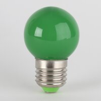 LED-Tropfenlampe E27, 1W, grün, 240V –...