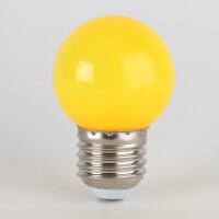 LED-Tropfenlampe E27, 1W, gelb, 240V –...