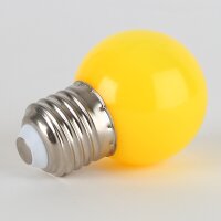 LED-Tropfenlampe E27, 1W, gelb, 240V –...