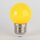 LED-Tropfenlampe E27, 1W, gelb, 240V – Energiesparendes LED-Leuchtmittel