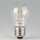 Osram LED Filament Leuchtmittel 2W 240V Tropfen-Form klar E27 Sockel warmweiß