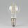 Osram LED Filament Leuchtmittel 2W 240V Tropfen-Form klar E14 Sockel warmweiß
