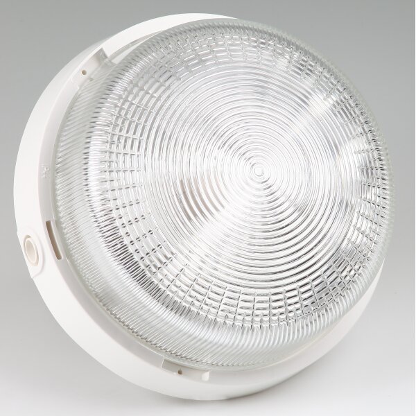 Rundleuchte Kellerleuchte Kellerlampe weiß E27 Sockel max. 100W IP44