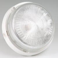 Rundleuchte Kellerleuchte Kellerlampe weiß E27...