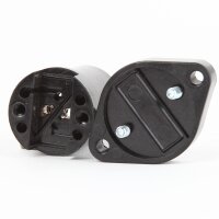 E14 Illumination Fassung schwarz mit Dichtring –...