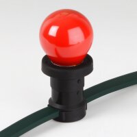 E27 Illumination Fassung schwarz mit Dichtring – Kaiser