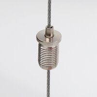 M10x1x15 mm Außengewinde Messing Seilstopper mit...