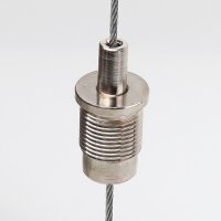 M13x1x12 mm Außengewinde Messing Seilstopper mit...