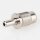 M13x1x12 mm Außengewinde Messing Seilstopper mit Bund, vernickelt, 15x20 mm