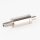 M5x10 mm Außengewinde Messing Seilstopper mit Befestigungsschlitz, vernickelt, 10x30 mm