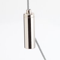 M6 Innengewinde Messing Seilstopper mit seitlichem...