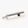 M6 Innengewinde Messing Seilstopper mit seitlichem Ausgang, vernickelt, 9x29 mm