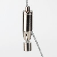 M5x4 mm Innengewinde Messing Seilstopper mit seitlichem...