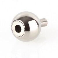 Messing Seilstopper mit 8 mm Auflagefläche, Kugel...