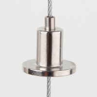 Messing Seilstopper ohne Gewinde mit 10,2 mm...