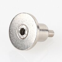 Messing Seilstopper ohne Gewinde mit 10,2 mm...