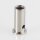 M10x1 Innengewinde Messing Deckenhalter zylindrisch mit seitlichem Ausgang 4 mm, vernickelt, 16x29 mm