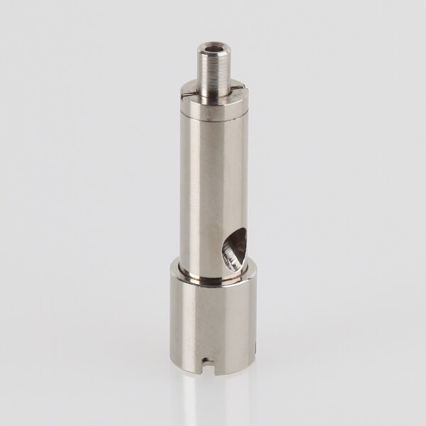Messing Seilstopper mit seitlichem Ausgang und 4-fach Seilaufhängung, vernickelt, Ø 13 mm