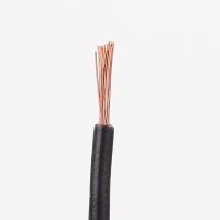 100 Meter PVC Aderleitung 1x0,75 mm² H05V-K schwarz...