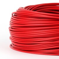100 Meter PVC Aderleitung 1x0,75 mm² H05V-K rot...