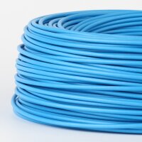 100 Meter PVC Aderleitung 1x1,5 mm² H07V-K blau...