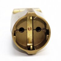Schutzkontakt-Kupplung gold – 250V/16A – mit...