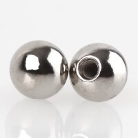 M3 Sackgewinde – Messing Metallkugel Ø 10 mm...